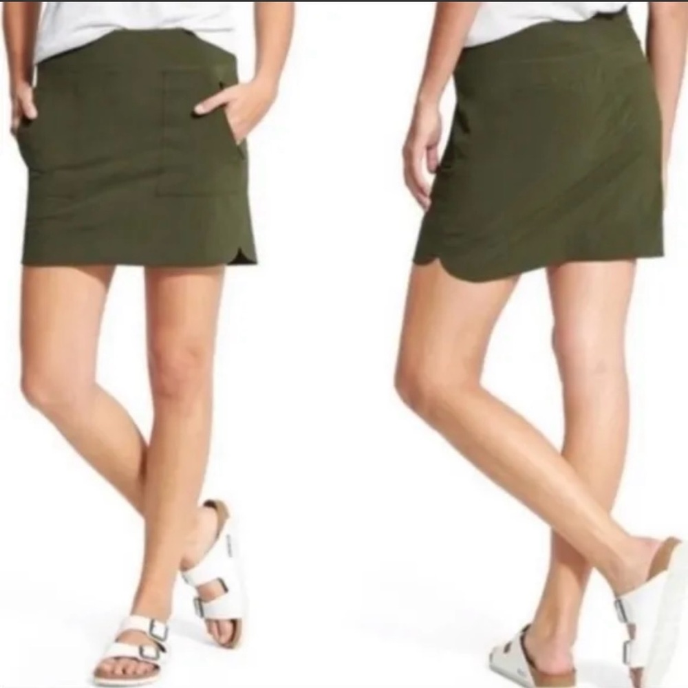 Athleta Olive Green Chelsea Skort 2